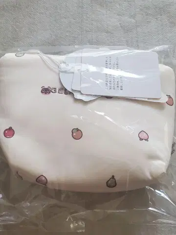 미사용 새상품 레어 젤라또피케 모동숲 후르츠 파우치