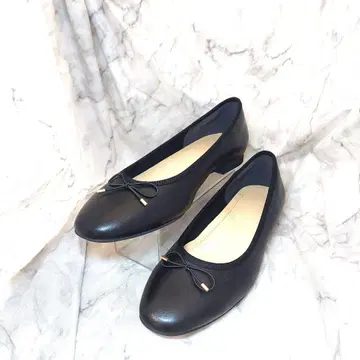 컨디션 최상 KEYUCA 레인 발레 펌프스 L 사이즈 블랙