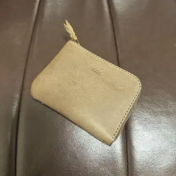 kuleha L zip 월렛 그레이