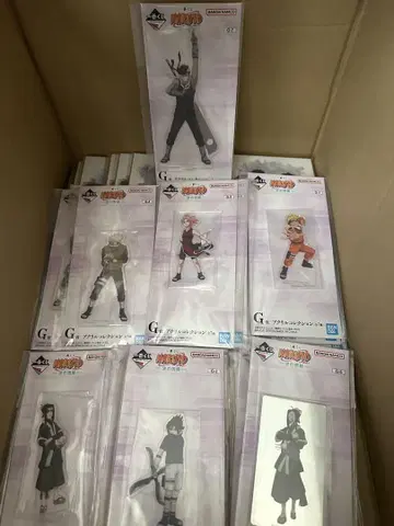 제일복권 NARUTO 파도의 나라 편 G상 아크릴 컬렉션 모음, 덤 포함