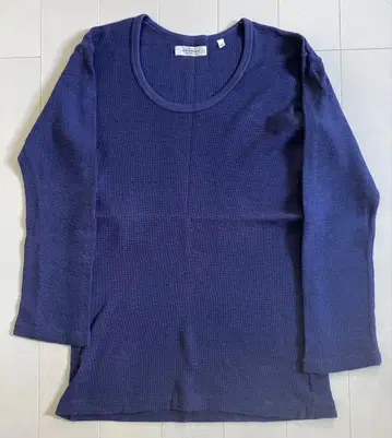 할리우드 랜치 마켓 와플 티셔츠 긴팔 티셔츠 네이비 3 L
