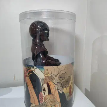 일본풍 스타일 스컬 피규어