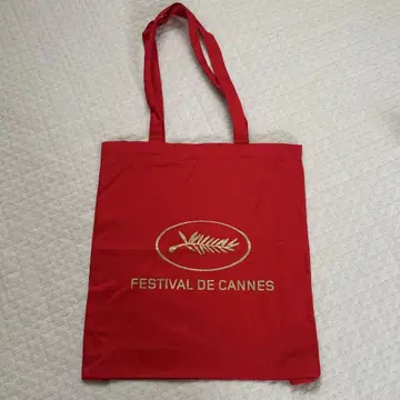 FESTIVAL DE CANNES 에코백 빨간색
