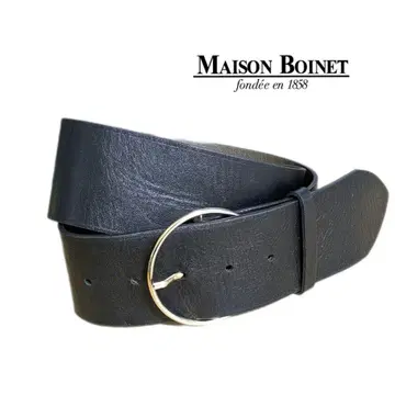 MAISON BOINET 가죽 벨트 75/30 두꺼운 벨트