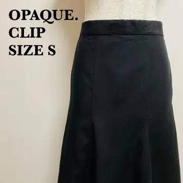 OPAQUE.CLIP 오파크 클립 플레어 스커트 블랙 [51]