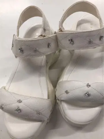 란다 패디드 벨트 스포츠 샌들 아이보리 S