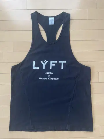 LYFT 리프트 JAPAN x Unitedkingdom 탱크탑 XL 블랙