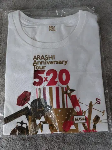 ARASHI Anniversary Tour 5 x 20 티셔츠 아라시