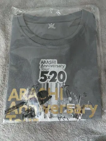 ARASHI Anniversary Tour 5 x 20 T셔츠 아라시