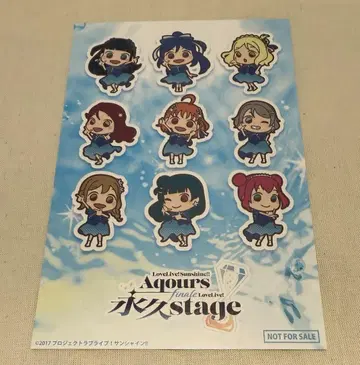 러브라이브 Aqours finale 에디온 난바 패널전 엽서