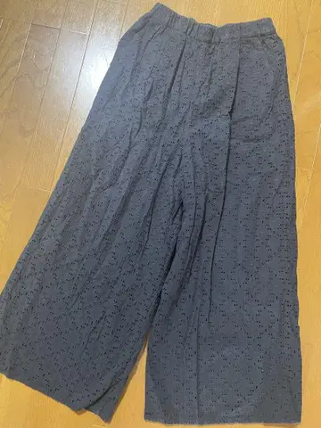 유나이티드 애로우즈 와이드 팬츠 레이스