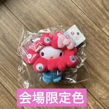 미쿠미 키티 키링 카라비너 마스코트 오사카 엑스포 회장 한정
