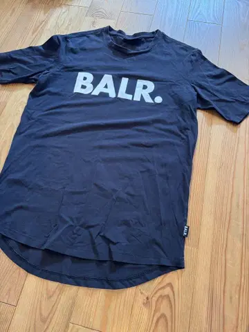 BALR. 블랙 티셔츠 M 볼러