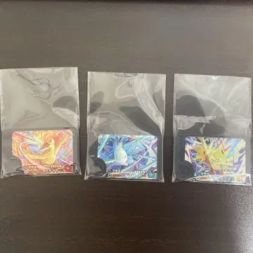 포켓몬 프렌다 프리저 썬더 파이어 3장 세트