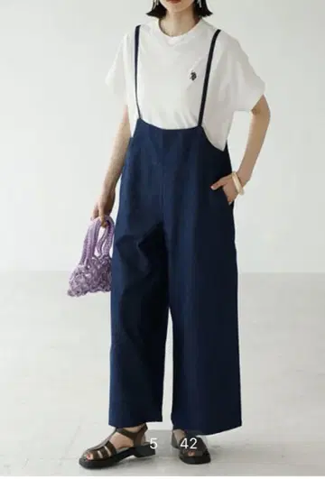 지라바이류류 살로펫 와이드 팬츠 데님 소재