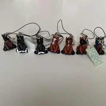 경마 스트랩 세트 / 가챠가챠