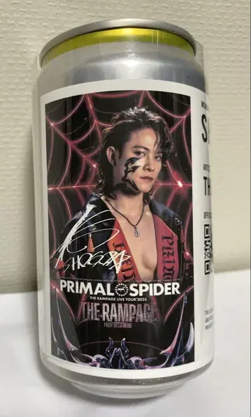 PRIMAL SPIDER 사인 포함 캔 람페 이와야 쇼고