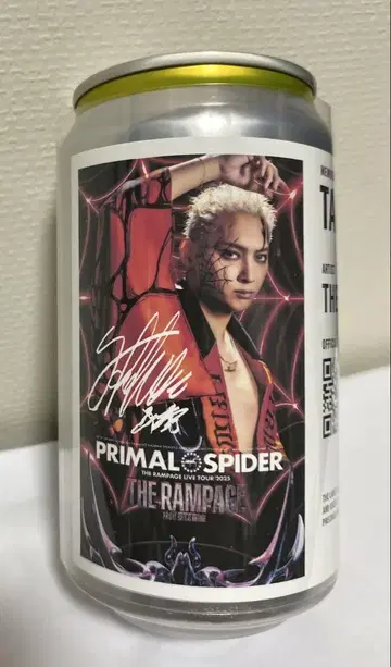 PRIMAL SPIDER 사인 포함 캔 람페 스즈키 타카히데