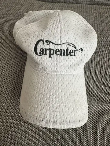 Carpenter 메쉬 캡 화이트