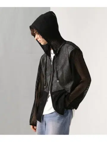 Hare 메쉬 ZIP 후드티