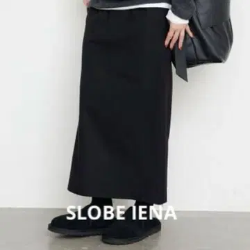 슬로브 이에나 울 혼방 타이트 스커트