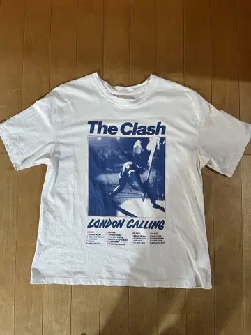 초레어! The Clash London Calling 콜라보 T셔츠