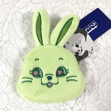 newjeans TOKKI 봉제 인형 페이스 파우치 미사용 택