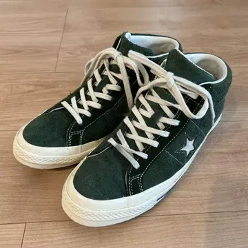컨버스 US 규격 스웨이드 그린 27cm