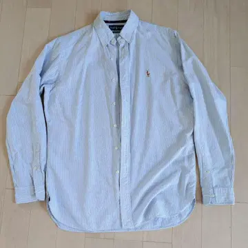 Ralph Lauren 클래식 핏 스트라이프 셔츠