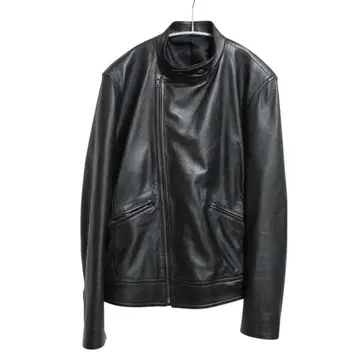 N-238 Paul smith 세미 더블 라이더 자켓 M 블랙
