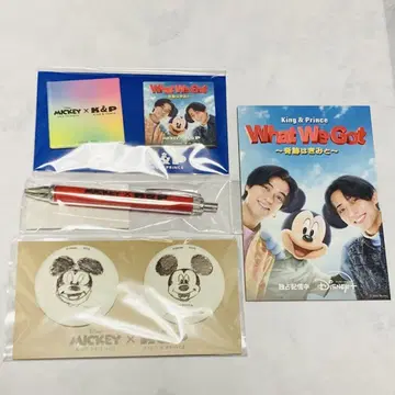 MICKEY x King & Prince 점포 한정 세트