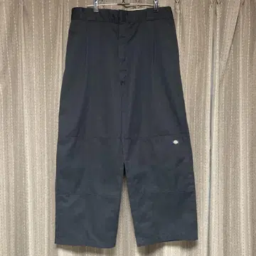 dickies loose fit 더블니 블랙 배기 리메이크