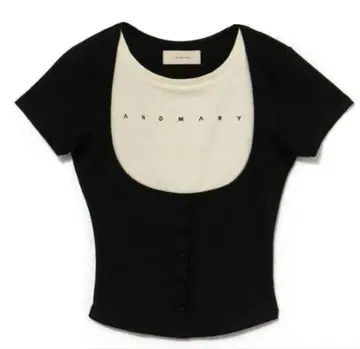 andmary mary logo tops black