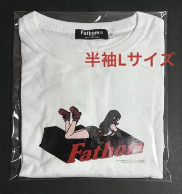 Fathom FF7 콜라보 티파 T셔츠 반팔 L