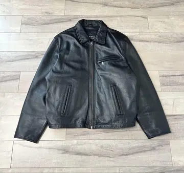 새상품급 90s WILSONS 가죽 자켓 천연 가죽 퀼팅 라이너 부착