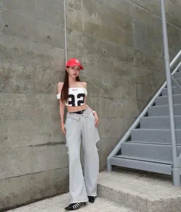 2WAY SLIT SWEAT PANTS