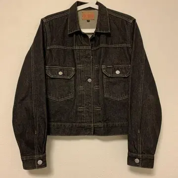 90s guess 2nd 데님 재킷 선염 블랙 usa 제