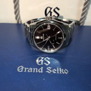 Grand Seiko 스프링 드라이브 오토매틱 손목시계 블랙 다이얼