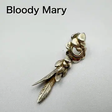 Bloody Mary 귀걸이 씨포올 실버 페더