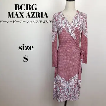 [ a1844 ] BCBGMAXAZRIA 랩 원피스 S 가디건