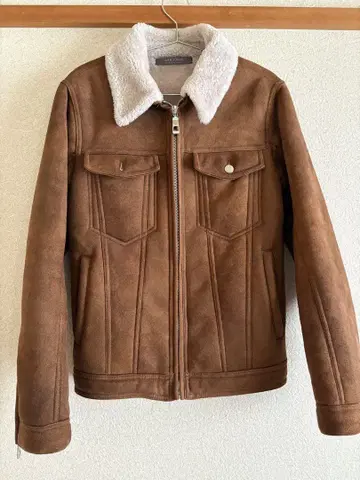 ZARA MAN 브라운 스웨이드 자켓