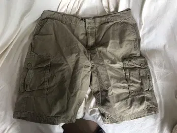 카고 숏팬츠 카키