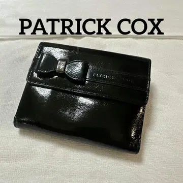PATRICK COX (패트릭 콕스) 접이식 지갑 블랙 리본