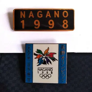 1998 나가노 올림픽 핀 배지 세트