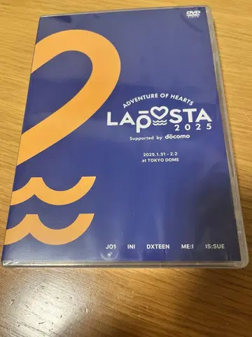 [익명 배송] 라포스타 LAPOSTA 2025 DVD 미개봉 새상품