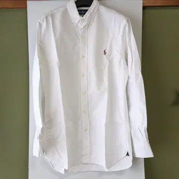 4. Ralph Lauren 슬림 핏 화이트 셔츠 S