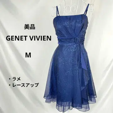 새상품급 GENET VIVIEN 쥬네비비안 파티 드레스 9호 M