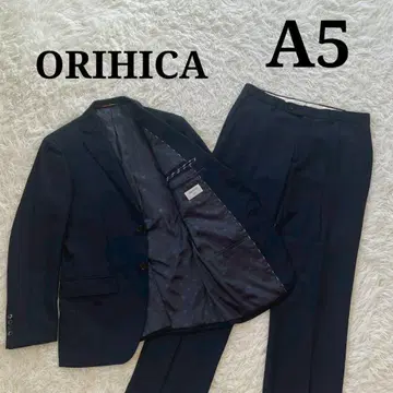 ORIHICA 오리히카 전체 안감 남성 수트 네이비
