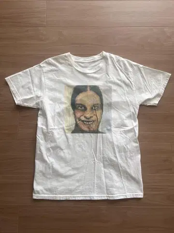 aphex twin T셔츠 얼굴 프린트