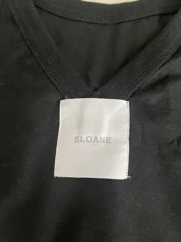 SLOANE 블랙 롱 원피스